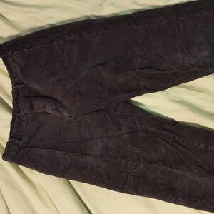 Uniqlo corduroy smart ankle pants